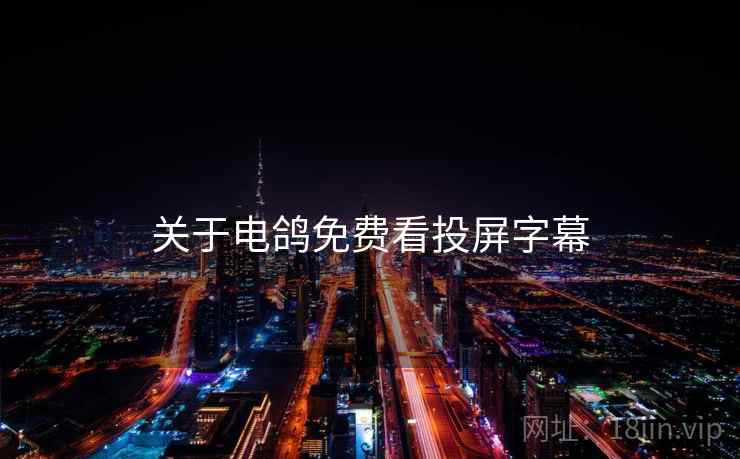 关于电鸽免费看投屏字幕