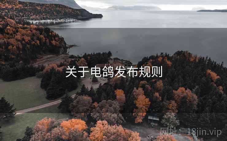 关于电鸽发布规则