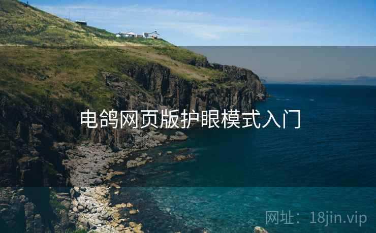 电鸽网页版护眼模式入门