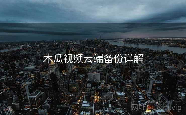 木瓜视频云端备份详解